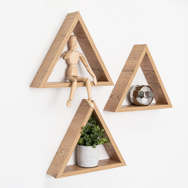 Repisa Angular, con amplio espacio para colocar todo tipo de objetos.