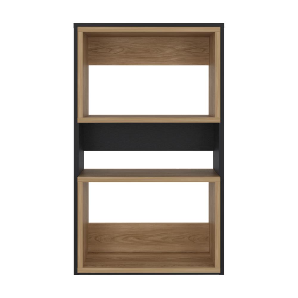 Mueble Auxiliar Muro Baño Eco, Wengue y Fresno Europeo, con superficies para ubicar objetos