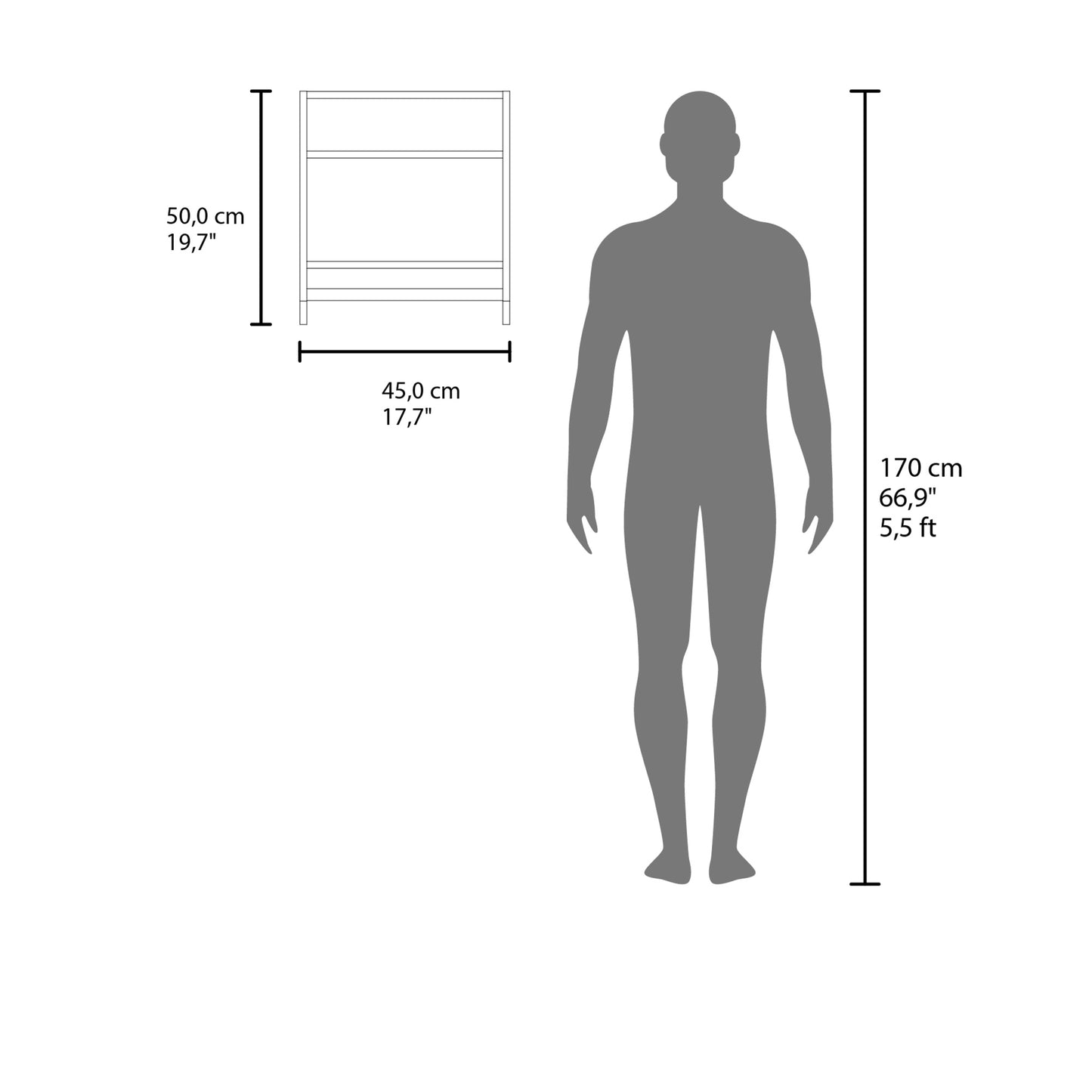 Botiquin Dos Puertas Fm-007B, Blanco