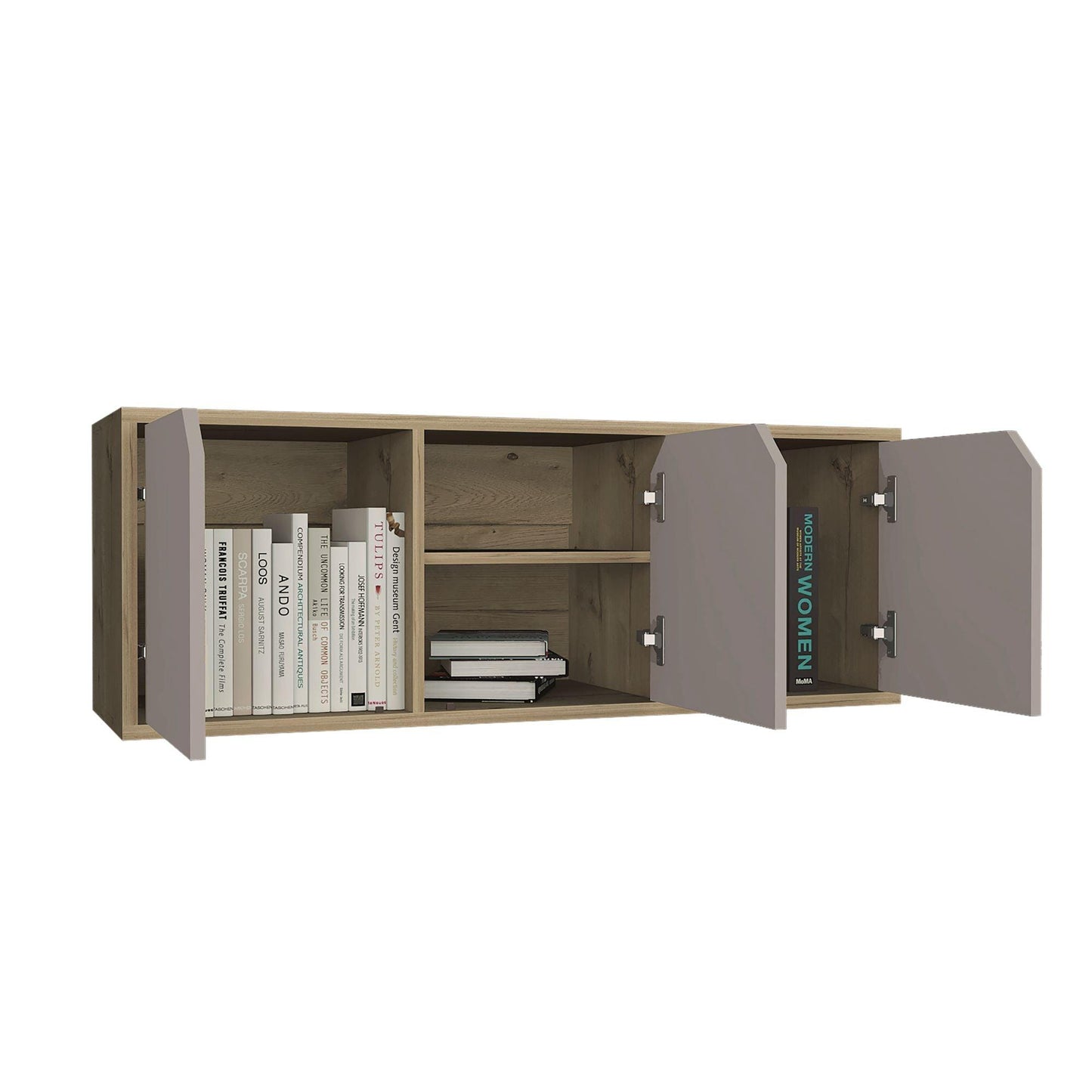 Biblioteca Tres Puertas, FM Furniture 019C, Café Claro