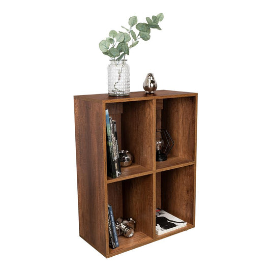 Biblioteca Etto, Cobre, con entrepaños para ubicar objetos decorativos