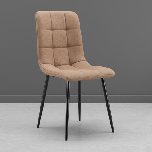 Silla Flex, Color Marrón, con Espaldar y Diseño Moderno