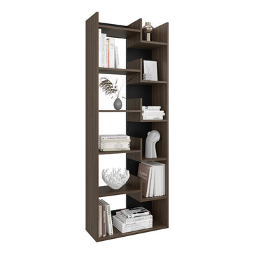 Biblioteca Clover, Milan y Wengue, con espacios para guardar y poner objetos