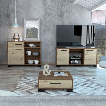 Combo Marsella, Gales y Duna, incluye rack TV, bife y mesa centro