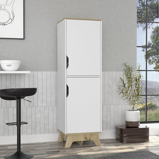 Mueble Alacena Dos Puertas, FM Furniture 002B Blanco
