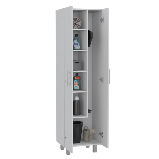 Mueble De Aseo Dos Puertas, FM Furniture 016B Blanco
