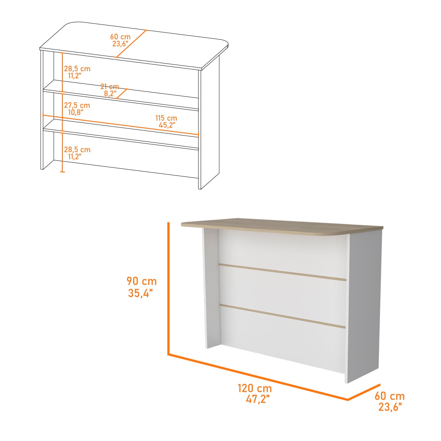 Isla Cocina, FM Furniture 003C, Cafe Claro