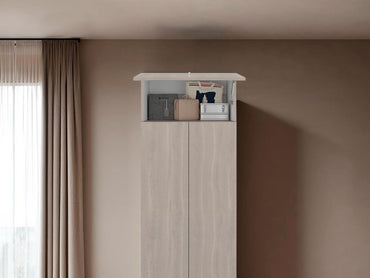 Complemento para Closet Beico, Bardolino y Blanco Duqueza, para Adicionar altura y compartimiento a tu closet