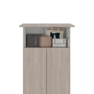 Complemento para Closet Beico, Bardolino y Blanco Duqueza, para Adicionar altura y compartimiento a tu closet