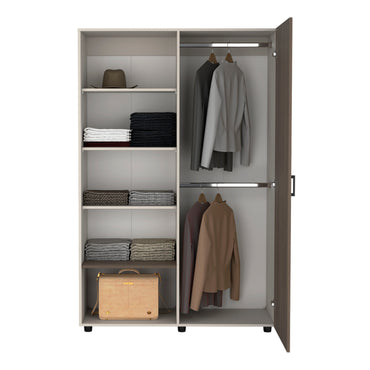 Closet Eco, Capri Y Milan, Una Puerta Y Cinco Repisas