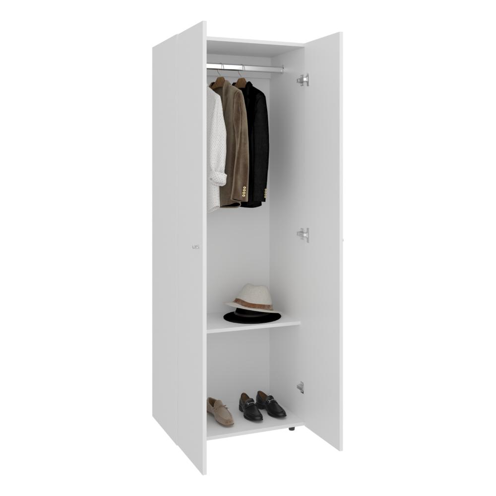 Closet Colgador Dos Puertas Tuhome, Blanco