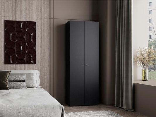 Closet Dos Puertas, Negro
