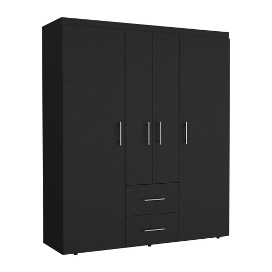 Closet Bariloche Eco 150, Wengue, con amplios espacios y entrepaños para organizar