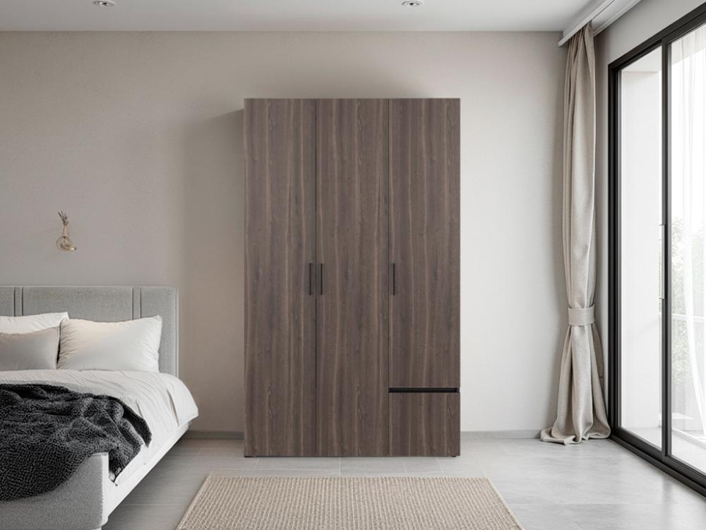 Closet Kenvil, Milan y Wengue, con un cajon y tres puertas