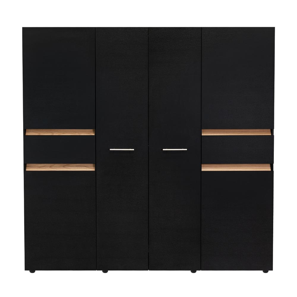Closet Grande Imperial 200x200 Wengue y Fresno Europeo