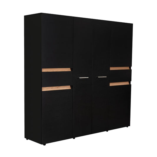 Closet Grande Imperial 200x200 Wengue y Fresno Europeo