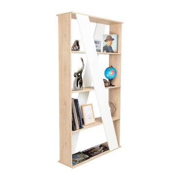 Divisor Ascher, Beige y Blanco, con Tres Entrepaños