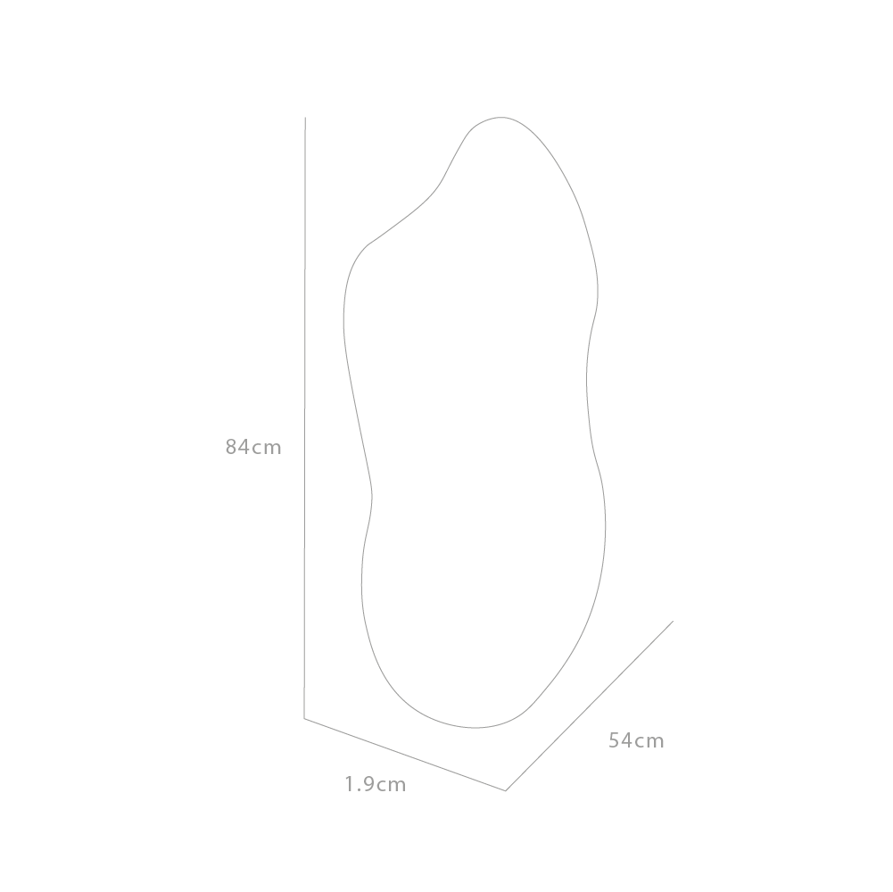 Espejo Belaterra, Diseño Irregular