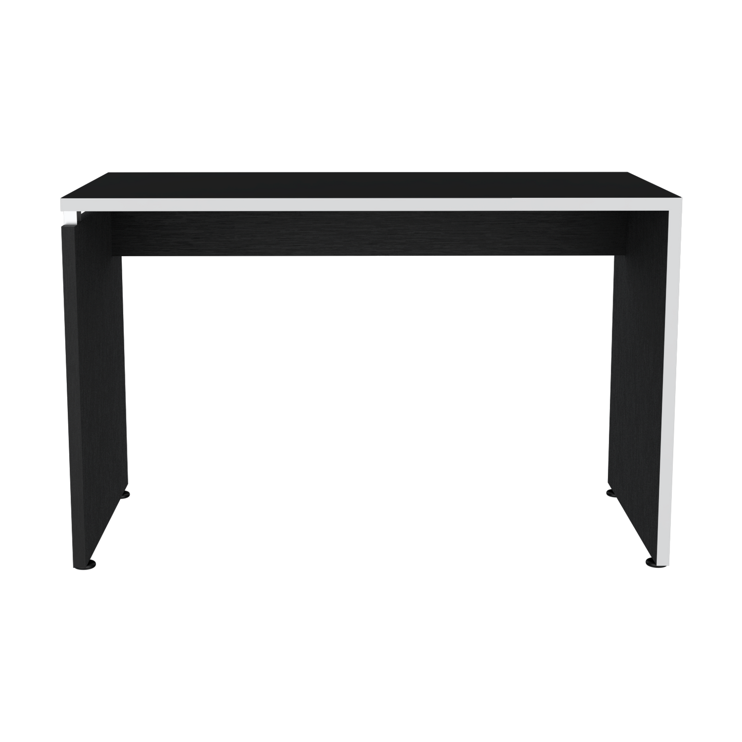 Escritorio Rookie, Blanco y Wengue, amplio espacio de trabajo