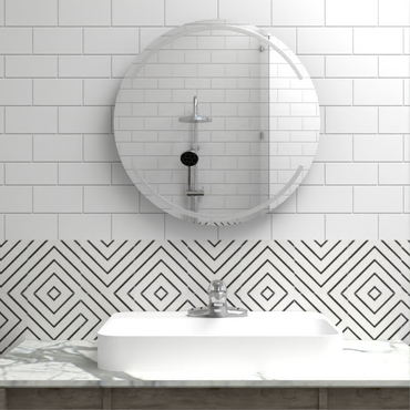 Espejo Dallas, con Forma Ovalada