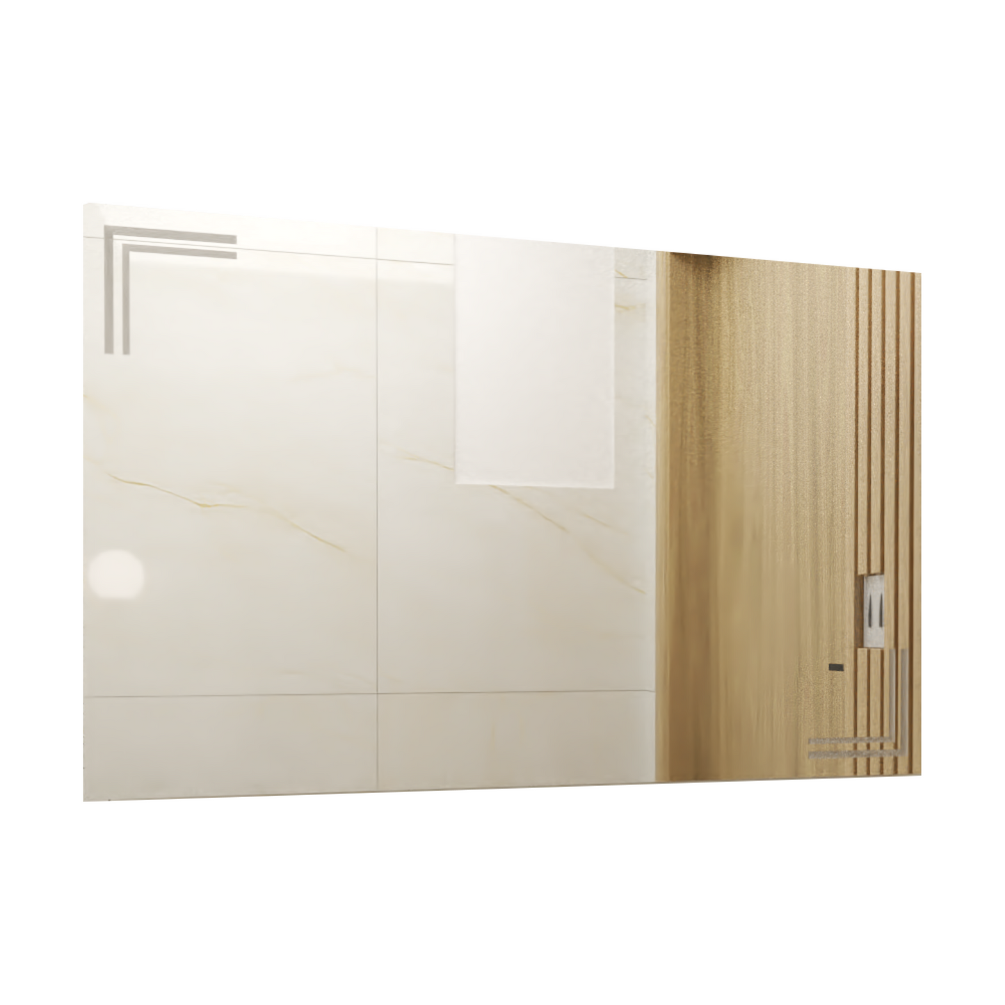 Espejo Iberia, con Forma Rectangular
