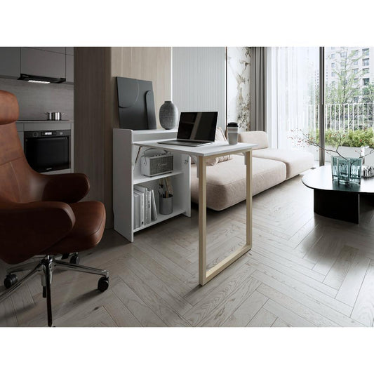 Escritorio Plegable Lesli, Blanco