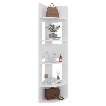 Biblioteca Esquinera Tuhome Dreams M6, Blanco