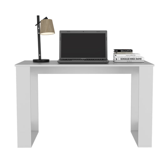 Escritorio Elora, Blanco, Ideal Para Espacios de Trabajo
