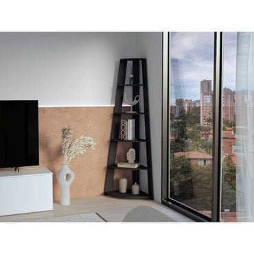 Repisa Esquinera Fm, Negro