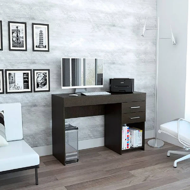 Escritorio Dos Cajones, FM Furniture 061B, Wengue