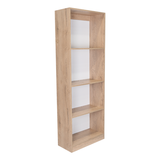 Estante E1Home, Macadamia, con varios entrepaños