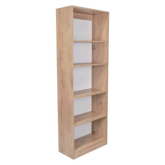 Estante E3Home, Macadamia, con varios entrepaños