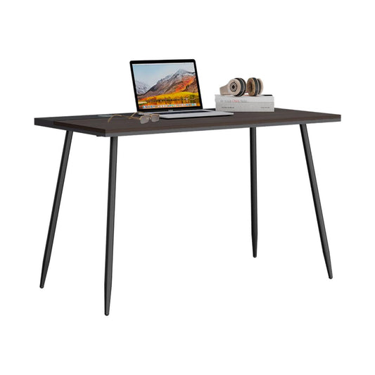Escritorio Toronto, Milan y Plata Oscuro, con patas metalicas y es de facil instalación