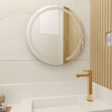 Espejo Ovalle, con Forma Circular