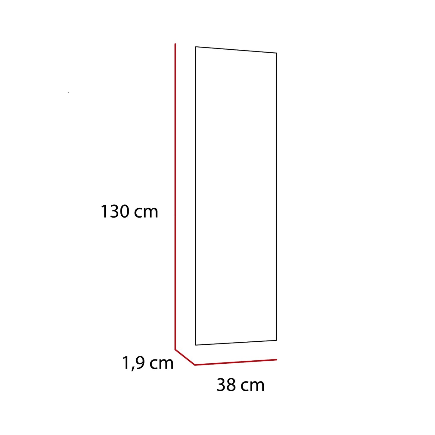 Espejo Rectangular 35, FM Furniture