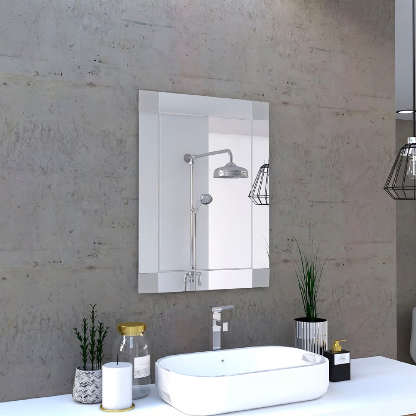 Espejo Rectangular 62, FM Furniture
