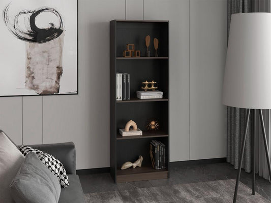 Estante Tres Repisas Home E1, Wengue Y Milan