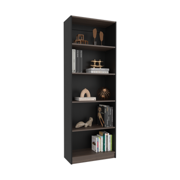 Estante Cuatro Repisas Home E3, Wengue Y Milan