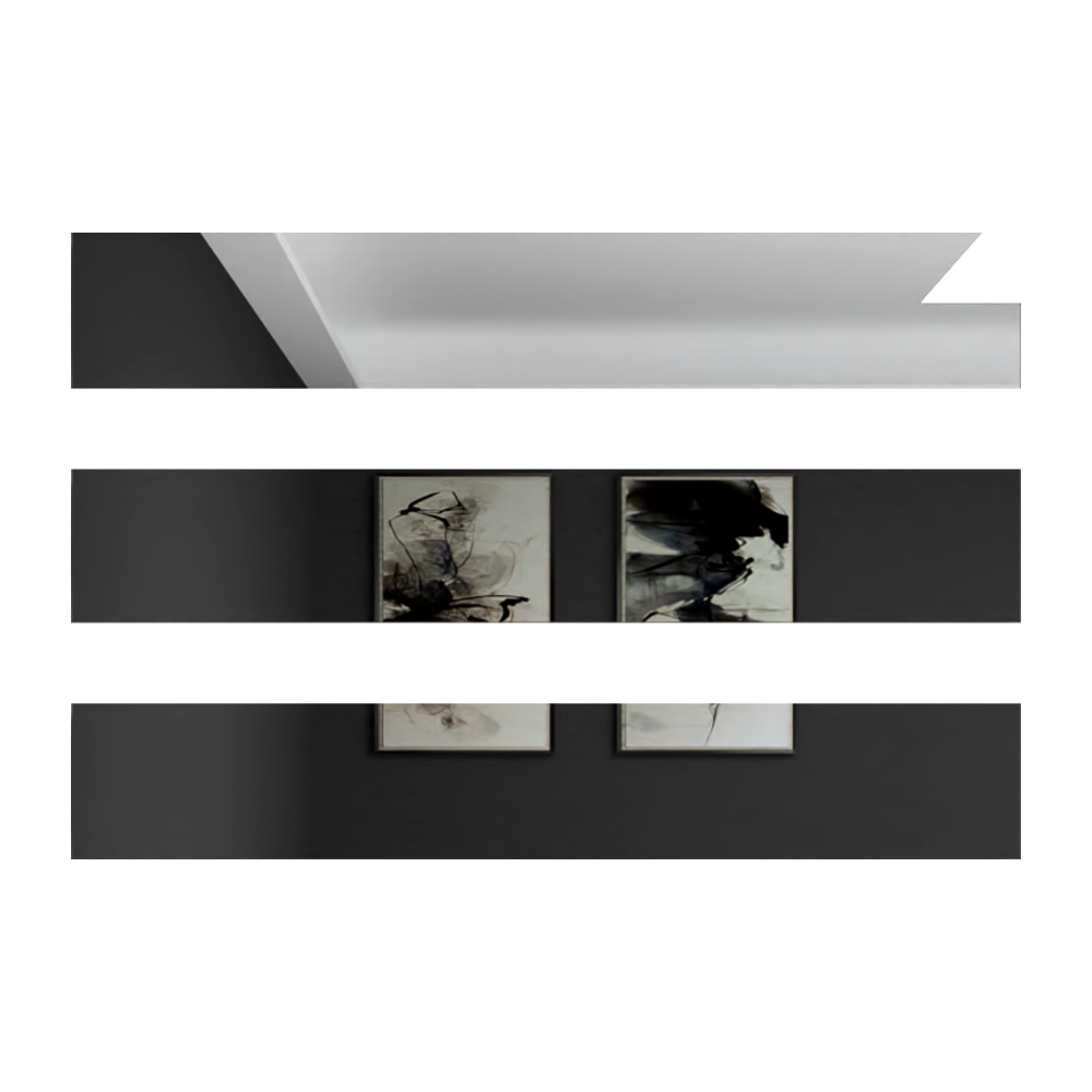 Espejo Atenas, con forma rectangular