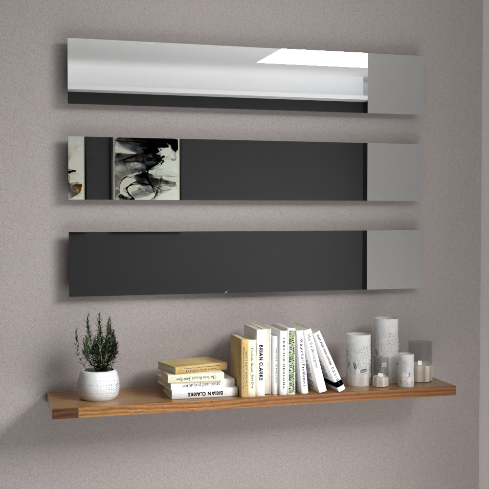 Espejo Atenas, con forma rectangular