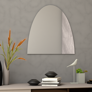 Espejo Sorano, con forma semicírculo