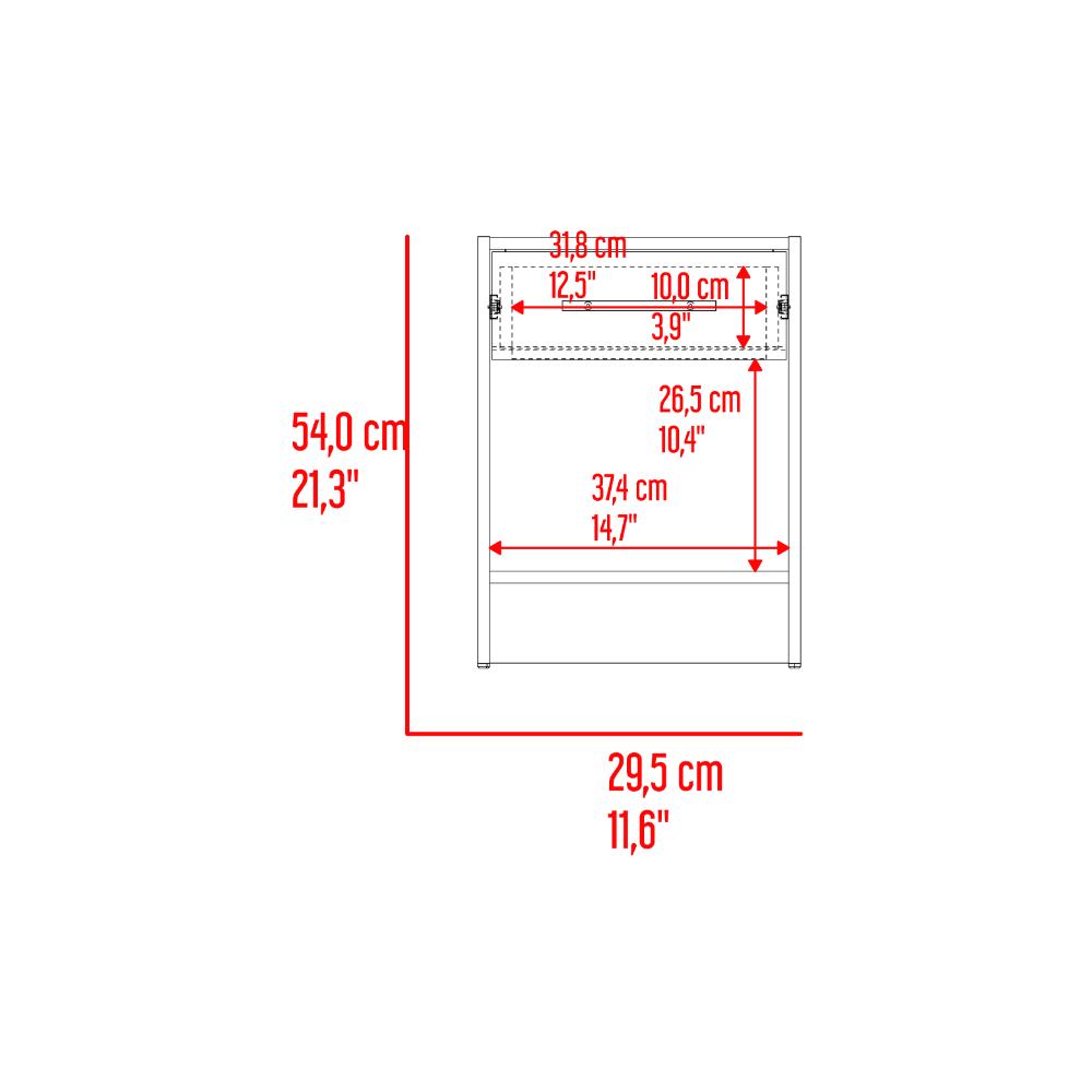 Set Dormitorio Closet Dos Puertas, Velador Y Comoda Fm, Café Claro