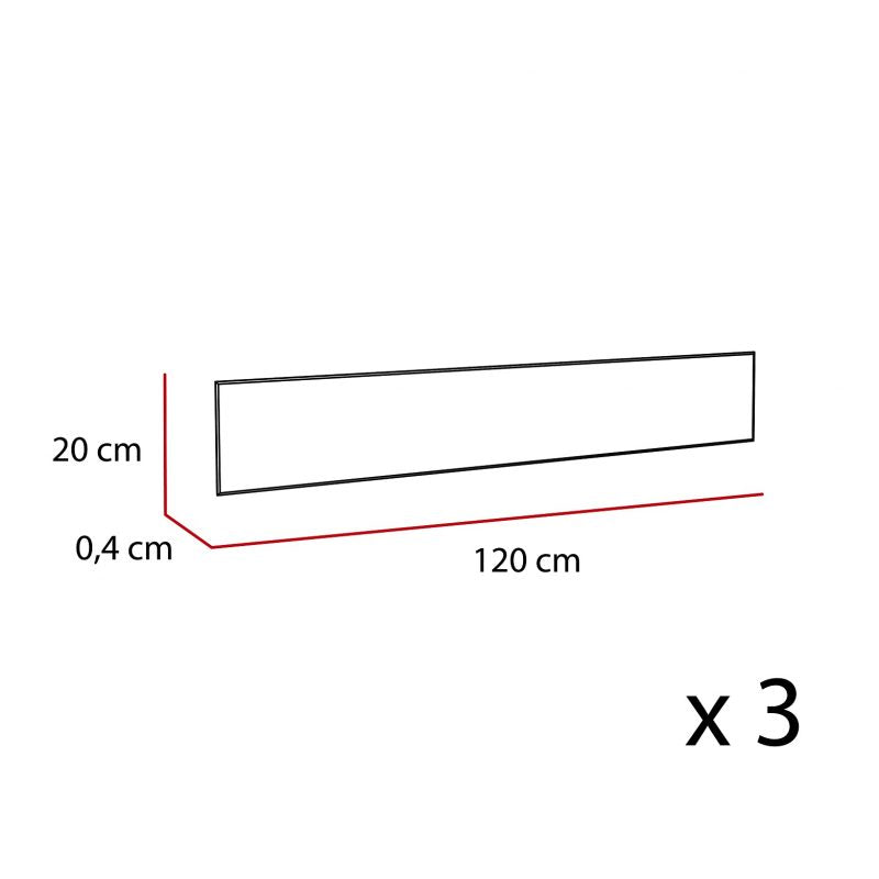 Set De Tres Espejos Atenas Rectangulares