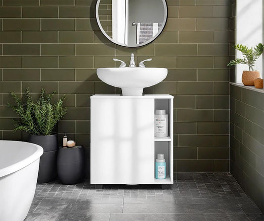 Mueble Para Lavamanos Pascuale, Blanco Duqueza, No incluye Lavamanos