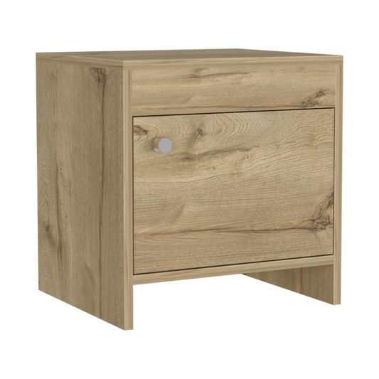 Velador Una Puerta, FM Furniture 026C, Café Claro