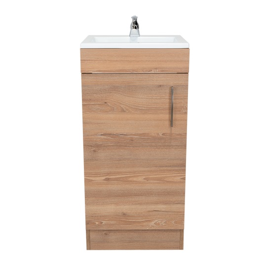 Mueble Vanitorio Una Puerta , FM Furniture, Café Claro