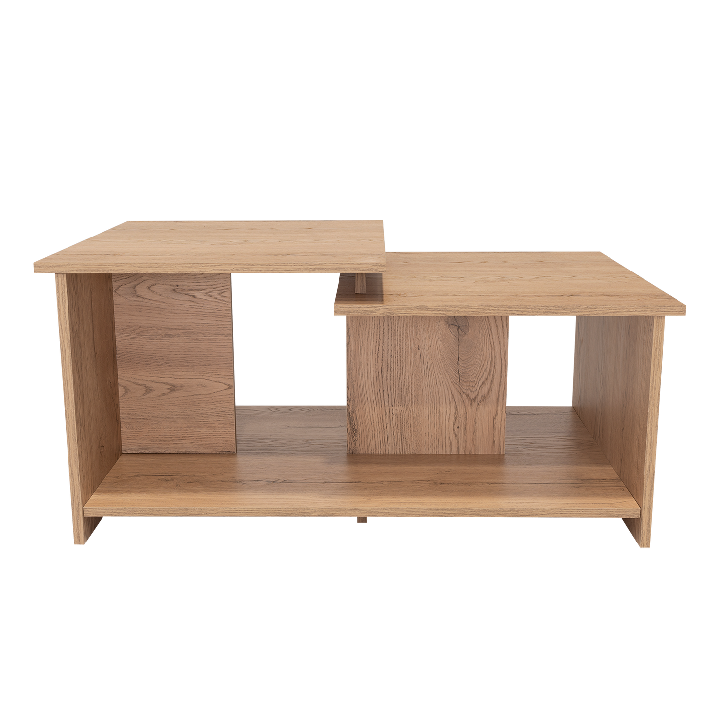 Mesa de Centro Wema, Macadamia, con Amplio Espacio Ideal Para Ubicar Decoraciones