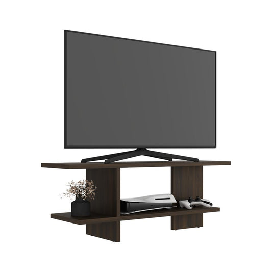 Mesa Para Tv Leeds, Nogal Europeo, Para Televisor hasta 50"