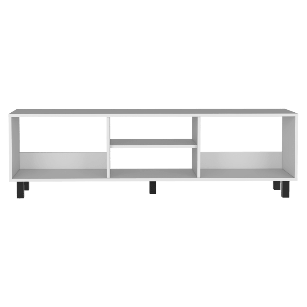 Mesa Para Tv Tunez, Blanco Duqueza, Para Televisor Hasta 70 Pulgadas