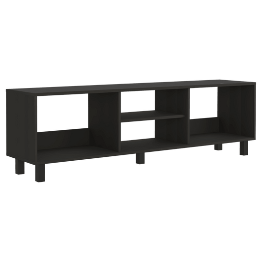 Rack Tv 70" Multiusos FM 042N, Negro